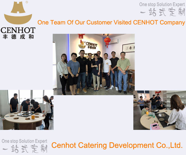One Team Of Our Customer Visited CENHOT Company