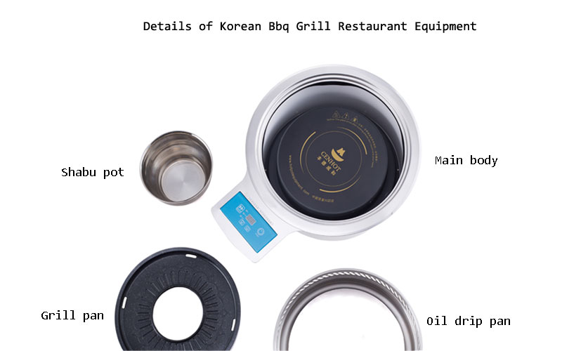 Details of Korean Bbq Grill Restaurant Equipment - CENHOT