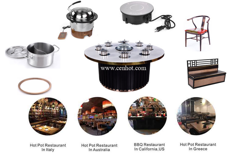 Shabu Shabu And Steam Hot Pot restaurant equipment - CENHOT