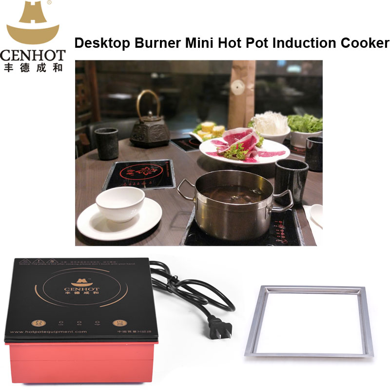 CENHOT Desktop Burner Mini Hot Pot Induction Cooker For Hot Pot Restaurant