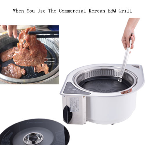 use the Indoor Commercial Korean BBQ Grill - CENHOT
