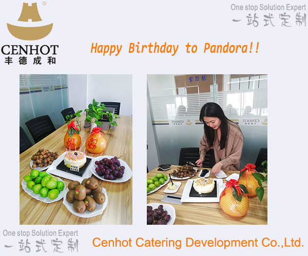 Поздравляем с днем ​​рождения лучшего торгового представителя CENHOT Pandora!