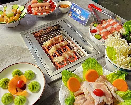 Smokeless Samgyupsal Table