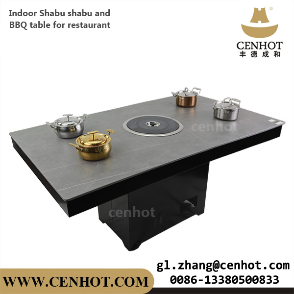 hot pot and BBQ table