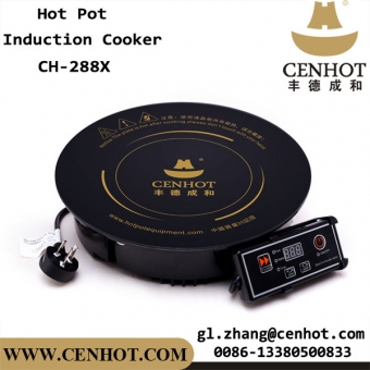 cenhot round hotpot cooktop line control электрическая плита для продажи 
