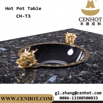 cenhot высококачественный мраморный настольный ресторан hot pot table 