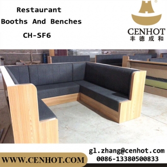 CENHOT Деревянные круглые столы для ресторанов и кушетки