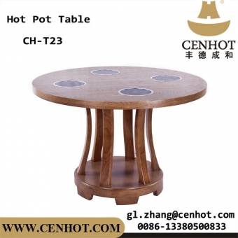Cenhot встроенный в горячий горшок ресторан Shabu стол для продажи Китай