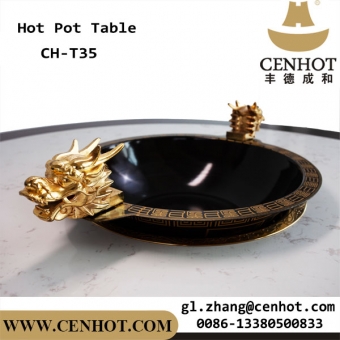 CENHOT круглый встроенный горячий стол горшок для продажи 