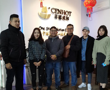 Вьетнамский клиент посетил нашу компанию - CENHOT